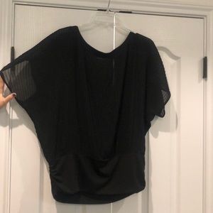 Sheer top blouse